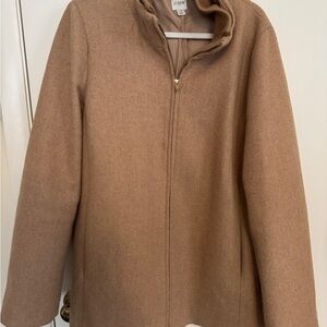 J. Crew Women's Camel Trench Coat